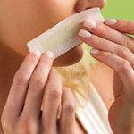 Facial Wax Strips 20 Pack for Women'S Facial Hair Removal with 4 Calming Oil Wipes + Skin Protection Powder