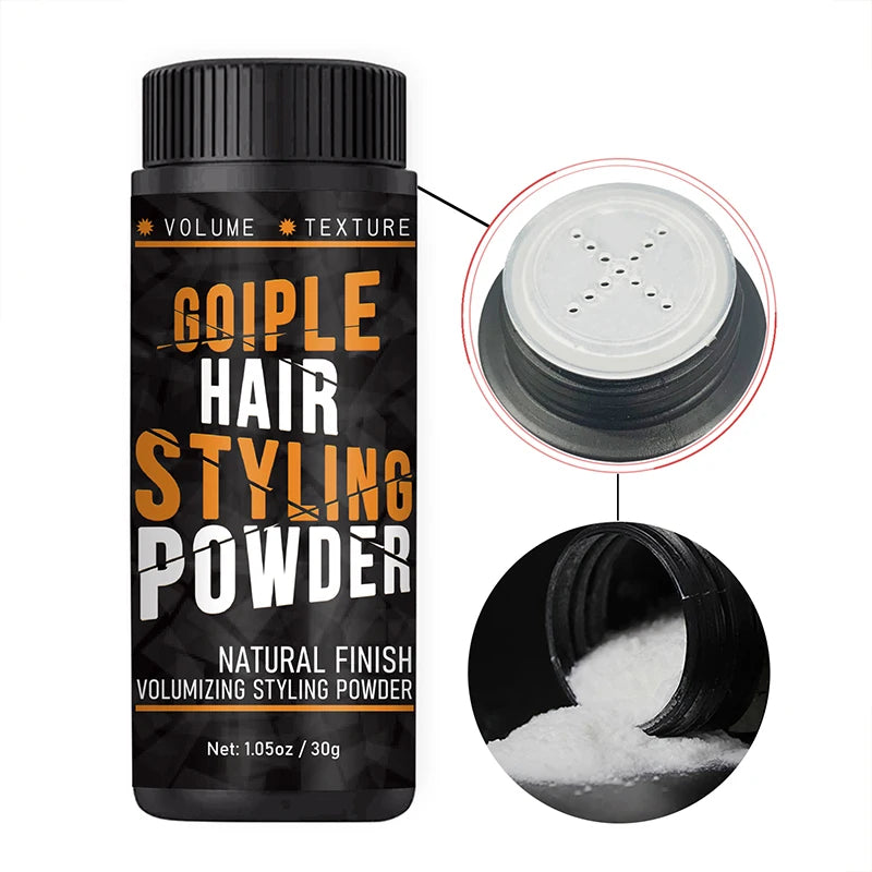 30G Men Loose Hair Care Modeling Style Volumizer Texture Powder Fluffy Fiber Hair Styling Texturizing Powder for Unisex