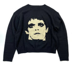 Gothic Extinct Portrait Print Pullover Hip Hop Streetwear Knitted Oversized Sweater Men Winter Harajuku Cotton Sweater Unisex