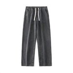 2024 New Streetwear Loose Jeans Men Korean Style Fashion Loose Straight Wide Leg Pants Men'S Brand Clothing Black Light Blue