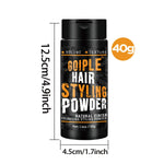 30G Men Loose Hair Care Modeling Style Volumizer Texture Powder Fluffy Fiber Hair Styling Texturizing Powder for Unisex