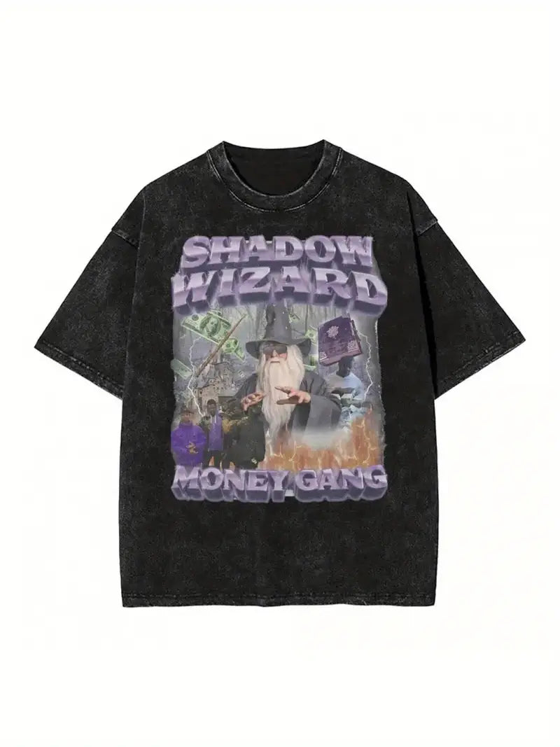 Men'S Printed Short Sleeved Shirt