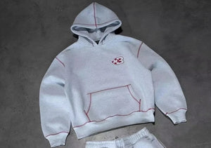 New Oversized Loose Y2K Tracksuit Men Cotton Casual Sports Hoodies Sweatpants Two Piece Set Clothes for Men Fashion Streetwear