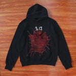 Fashion Hoodie Men Women Hoodies Sweaters 3D Web Foam Print Hoodie Music Album Loose Hooded Sweatshirts MJ0012