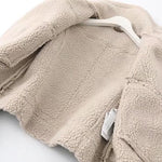 Fleece Autumn and Winter Suede Fur Jacket Motorcycle