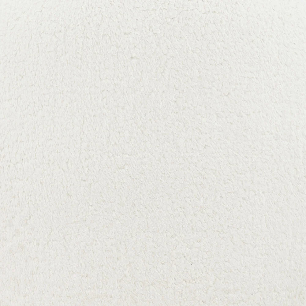 Mira Kids Swivel Chair, Cream Faux Shearling