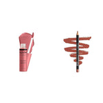 Butter Lip Gloss & Slim Lip Liner Pencil Bundle in Tiramisu & Ever, 1 Kit