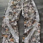 Streetwear Sweatpants Y2K Pants Gothic Hip Hop Retro Camo Graphic Baggy Casual Pants Womens Mens Elastic Waist Jogging Trousers