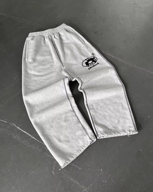 Streetwear Sweatpants Y2K Pants Gothic Hip Hop Retro Camo Graphic Baggy Casual Pants Womens Mens Elastic Waist Jogging Trousers