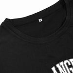Manfinity Sporsity Men T-Shirts Fit Crew Neck Short Sleeve Graphic Tee Los Angeles Casual Summer Polyester
