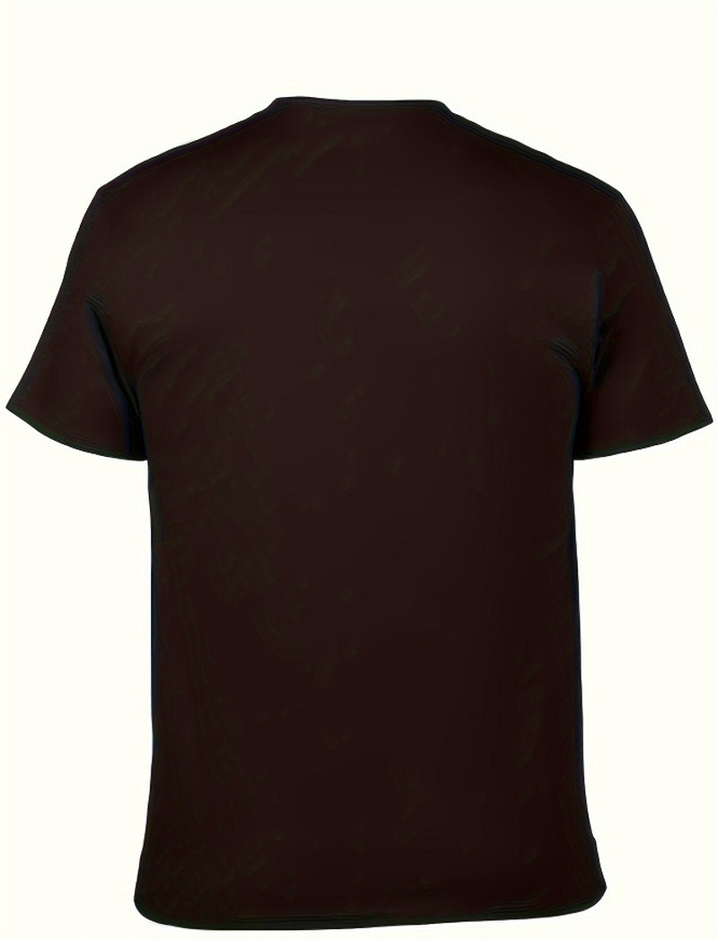 Men'S Printed Short-Sleeved T-Shirt
