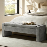 Anthonique 55.1'' W Modern Tufted Upholstered Storage Bench