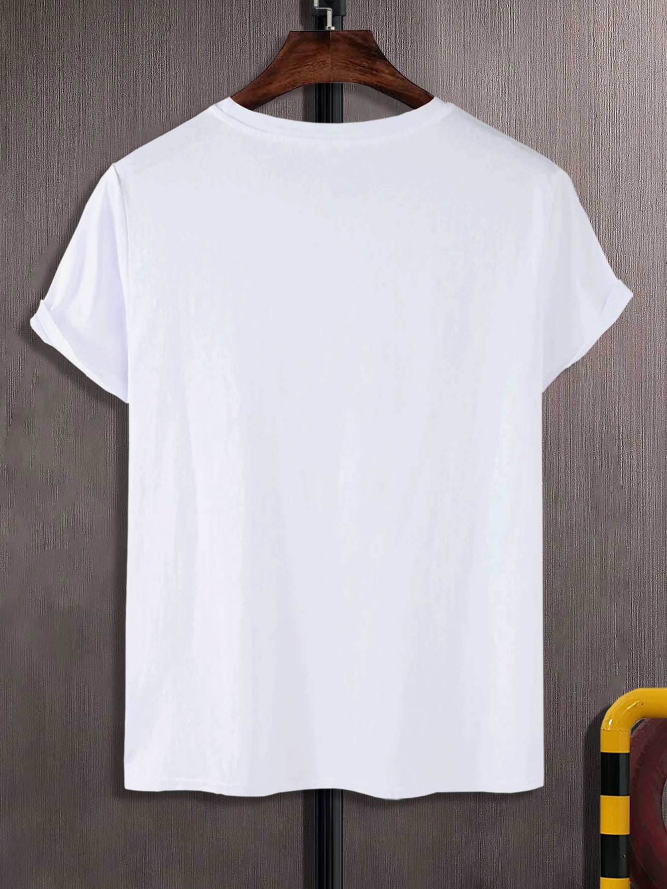 Manfinity Sporsity Men T-Shirts Fit Crew Neck Short Sleeve Graphic Tee Los Angeles Casual Summer Polyester