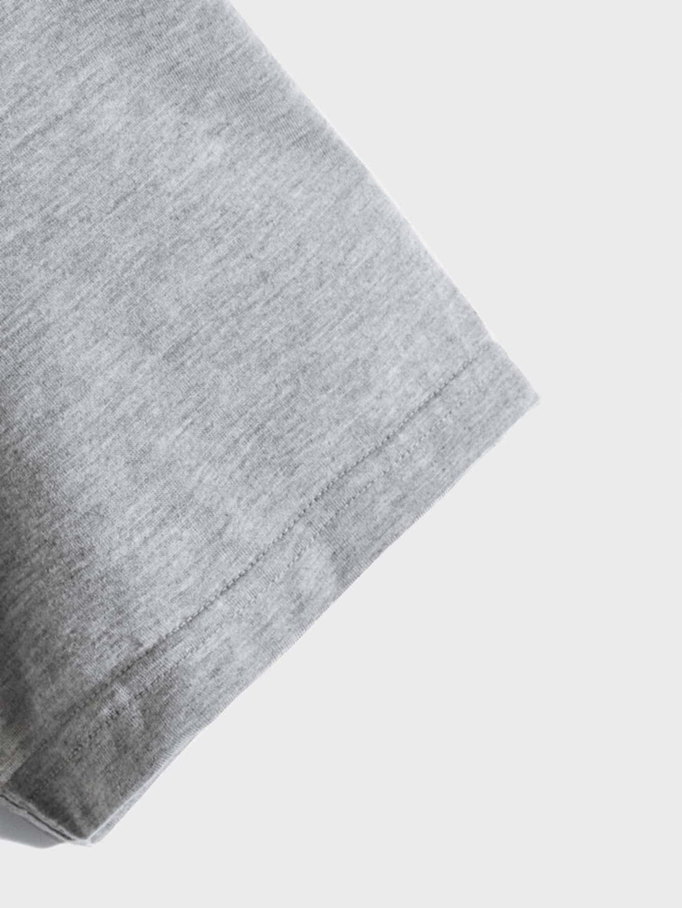 Manfinity Sporsity Men T-Shirts Fit Crew Neck Short Sleeve Graphic Tee Los Angeles Casual Summer Polyester