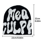 Y2K Knitted Hats Men'S and Women'S Jacquard Hats Outdoor Riding Europe and the United States Fashion Warm Hat