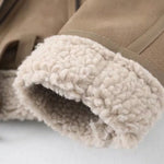 Fleece Autumn and Winter Suede Fur Jacket Motorcycle