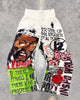 Streetwear Sweatpants Y2K Pants Gothic Hip Hop Retro Camo Graphic Baggy Casual Pants Womens Mens Elastic Waist Jogging Trousers