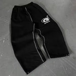 Streetwear Sweatpants Y2K Pants Gothic Hip Hop Retro Camo Graphic Baggy Casual Pants Womens Mens Elastic Waist Jogging Trousers