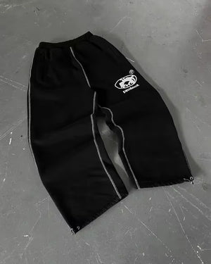 Streetwear Sweatpants Y2K Pants Gothic Hip Hop Retro Camo Graphic Baggy Casual Pants Womens Mens Elastic Waist Jogging Trousers