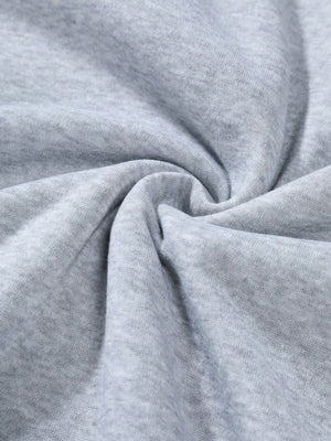 Manfinity Sporsity Men Letter Graphic Sweatshirt Going Out Crew Neck Letter Los Angeles Long Sleeve Casual Sweatshirt, for Friends, Husband, Boyfriend Gifts, Los Angeles Hoodie, Mens Sweatshirt, Mens Pullover Hoodie