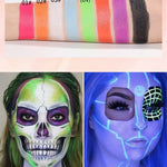 8 Colors Halloween Makeup Body Face Paint Make up Kids Face Cosmetics Party Make up Paint Professional Faces Durable Gadgets