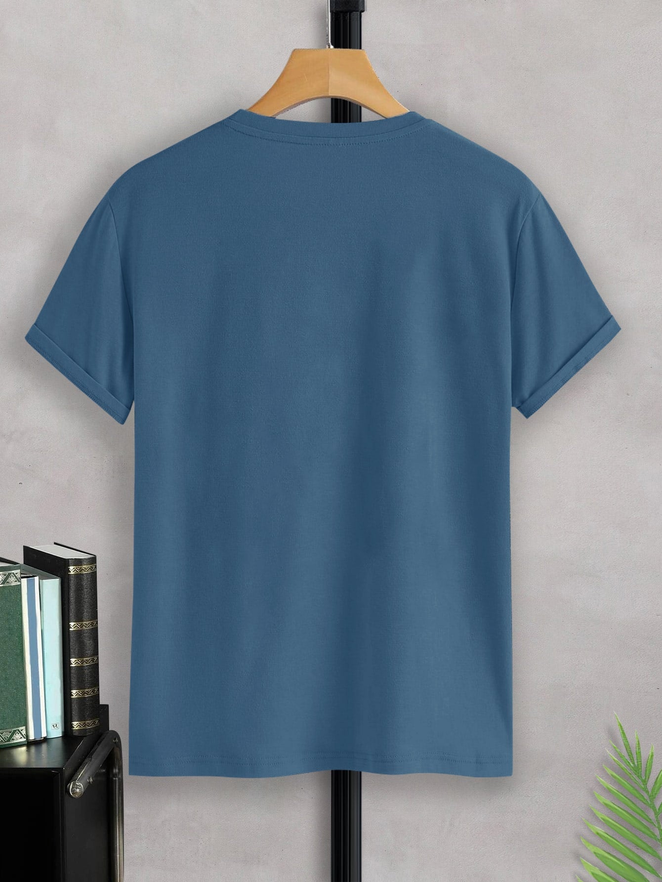 Manfinity Sporsity Men T-Shirts Fit Crew Neck Short Sleeve Graphic Tee Los Angeles Casual Summer Polyester