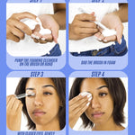 Lash Shampoo 100Ml+ Eyelash Growth Serum by / /Cleaning Kit of Eye Makeup Remover (Cleanser) + Brush & Eyelash Serum for Eyelash Growth and Thickness