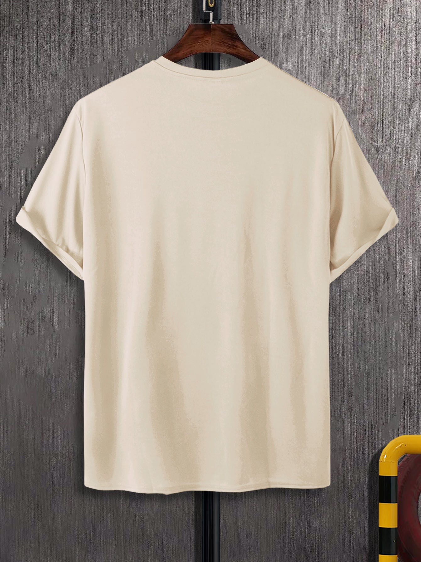 Manfinity Sporsity Men T-Shirts Fit Crew Neck Short Sleeve Graphic Tee Los Angeles Casual Summer Polyester