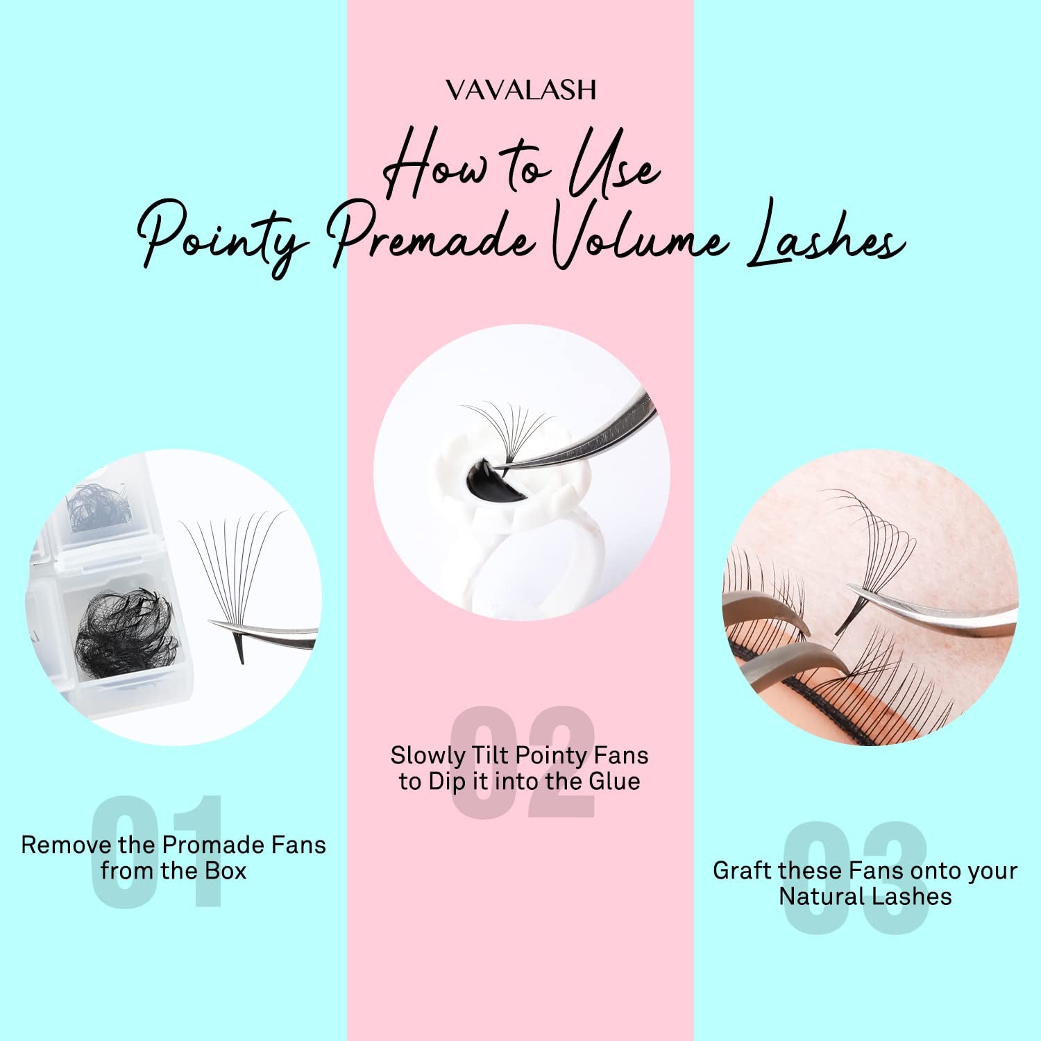 600 Fans Premade Fans Eyelash Extensions 5D 6D 7D 8D 10D 12D 14D 16D 24D Premade Lash Fans 8-15Mm Mixed Length Promade Loose Fans Thin Base Premade Volume Lash Extension(24D-0.03-C-8-15Mm)