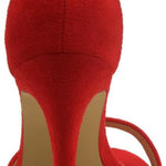 Women’S High Heels – Open Toe Stiletto Heels with Adjustable Ankle Strap | Dressy Sexy Strappy Heeled Sandals for Wedding, Prom, Party & Evening Wear