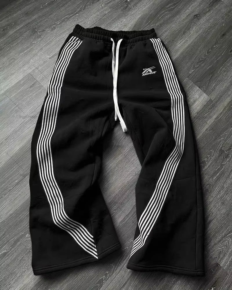 Streetwear Sweatpants Y2K Pants Gothic Hip Hop Retro Camo Graphic Baggy Casual Pants Womens Mens Elastic Waist Jogging Trousers