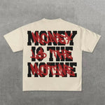 Men'S T Shirts Harajuku Shirt Men Hip Hop Gothic Graphic Print Oversized Cotton Tshirt Punk Short Sleeved Streetwear Casual Tops Tees