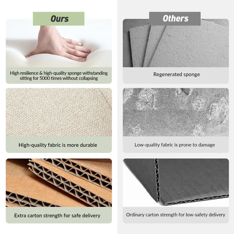 Anthonique 55.1'' W Modern Tufted Upholstered Storage Bench