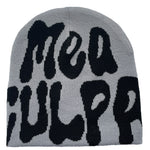 Y2K Knitted Hats Men'S and Women'S Jacquard Hats Outdoor Riding Europe and the United States Fashion Warm Hat