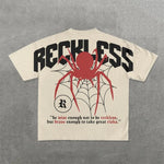 Men'S T Shirts Harajuku Shirt Men Hip Hop Gothic Graphic Print Oversized Cotton Tshirt Punk Short Sleeved Streetwear Casual Tops Tees