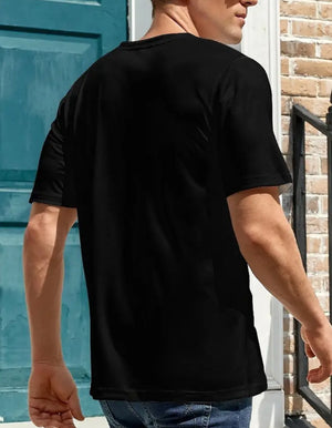Printed Men'S Short Sleeved Fashion
