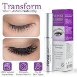 Lash Serum for Eyelash Growth - 100% Herbal Serum to Grow Lashes, Waterproof Serum for Thicker, Fuller, and Longer Lashes 0.1 Fl. Oz.