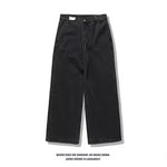 American Hip Hop Retro Gothic Print Jeans Women Y2K New Street Selling Fashion Loose Straight Wide Leg Pants Unisex Joker Jeans